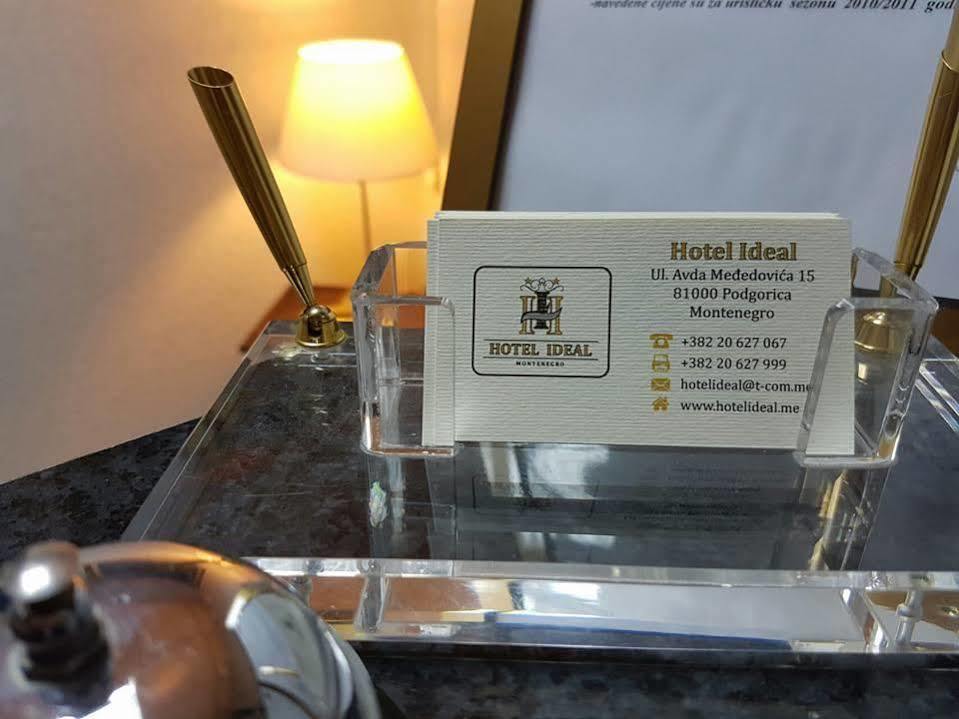 Hotel Ideal Подгориця Екстер'єр фото